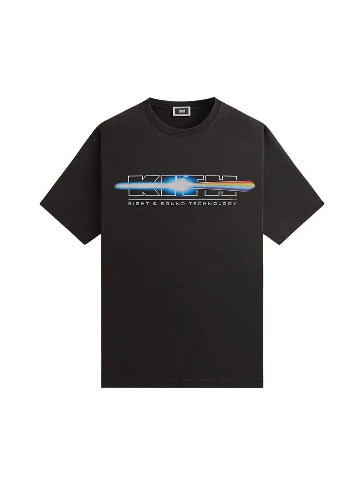 Футболка Kith Prism Vintage Tee 'Black' — изображение 1 из 2, черный