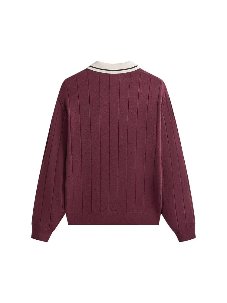 Свитер Kith Rugby Pullover Sweater, Essence — изображение 2 из 2, красный