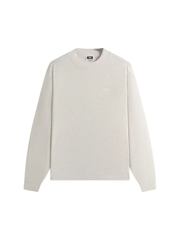 Футболка Kith Long-Sleeve Mock Neck Lax Tee, Hallow — изображение 1 из 2, белый
