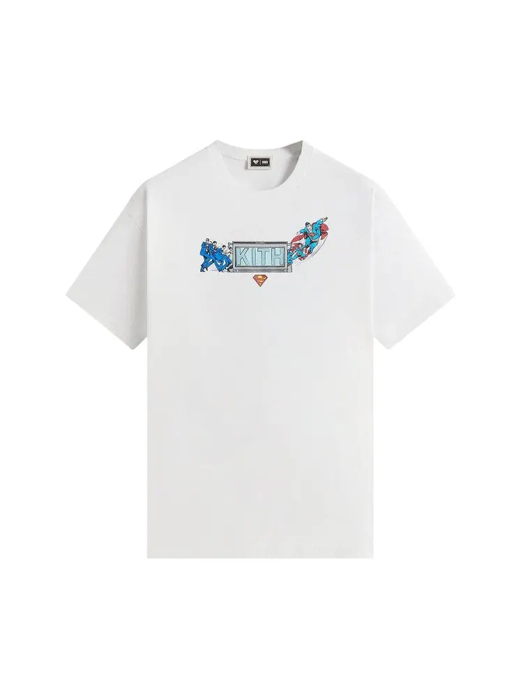 Футболка Kith x Superman Booth Vintage Tee — изображение 1 из 2, белый