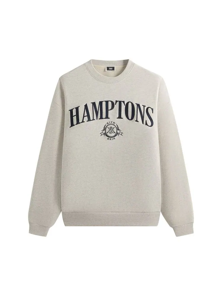 Свитер Kith Hamptons Nelson Crewneck — изображение 1 из 2, светлый серый