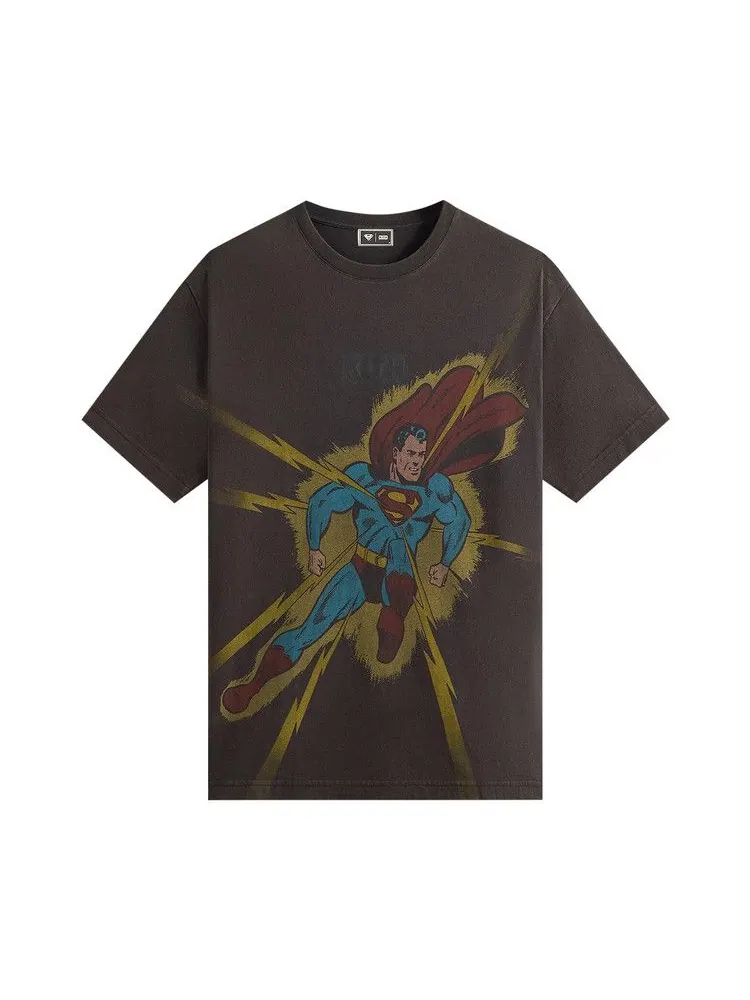 Футболка Kith x Superman Lightning Bolt Tee — изображение 1 из 2, черный