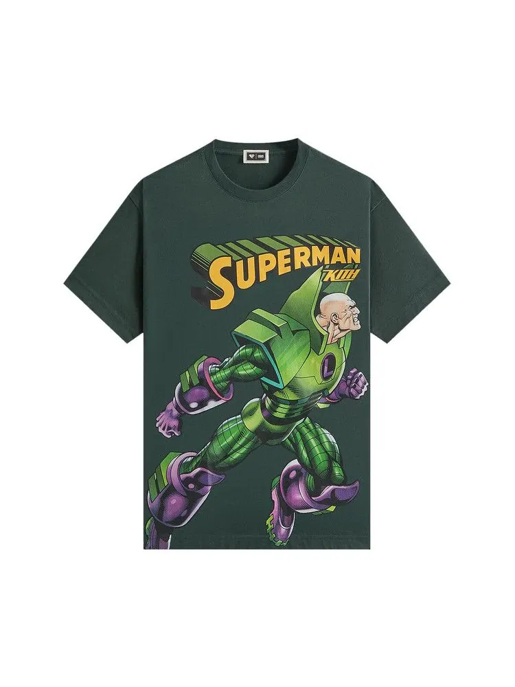 Футболка Kith x Superman Lex Luthor Tee, Stadium — изображение 1 из 2, зеленый