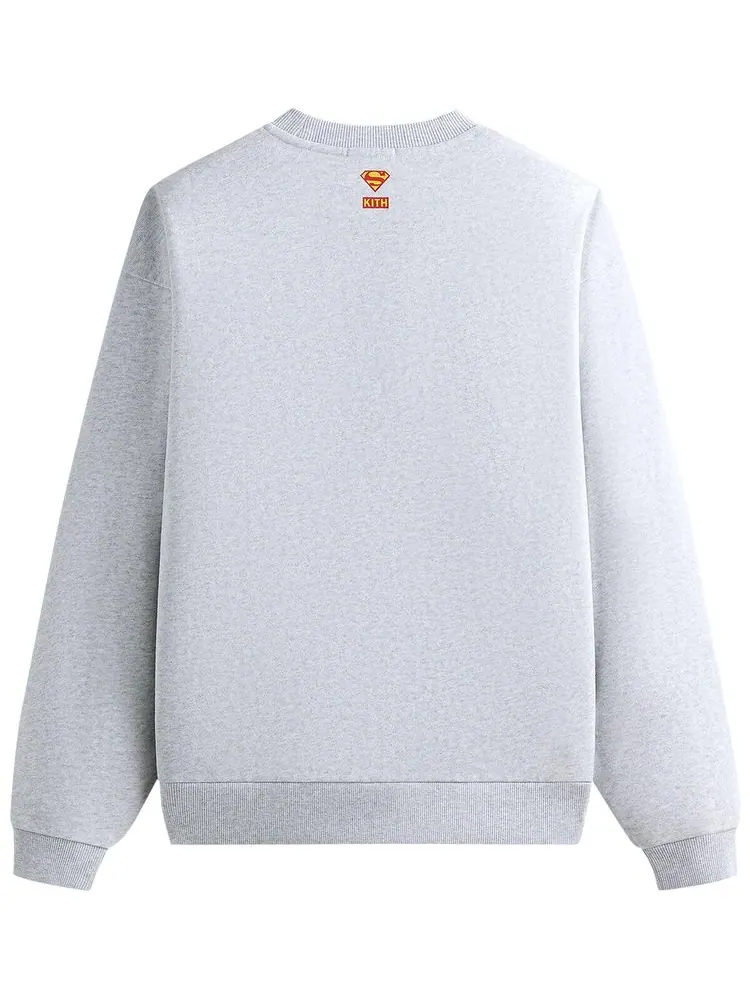 Свитшот Kith x Superman Action Comics Nelson Crewneck — изображение 2 из 2, серый