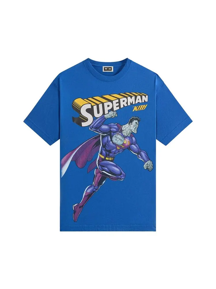 Футболка Kith x Superman Bizarro Tee, Cyclone — изображение 1 из 2, синий