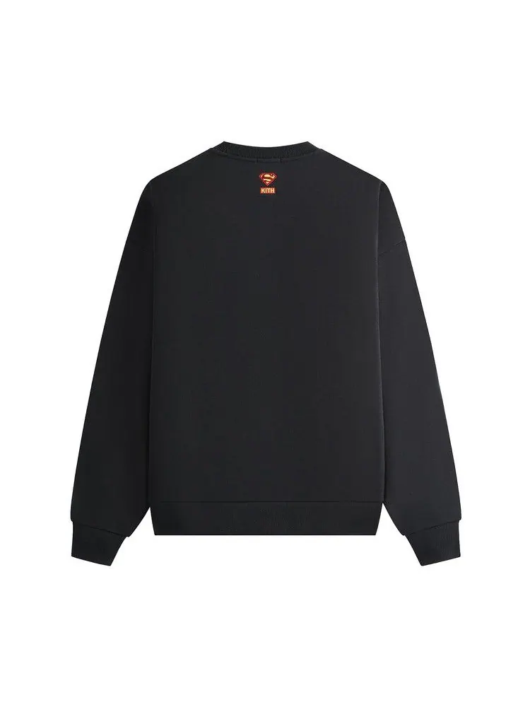 Свитер Kith x Superman Kryptonite Nelson Crewneck — изображение 2 из 2, черный