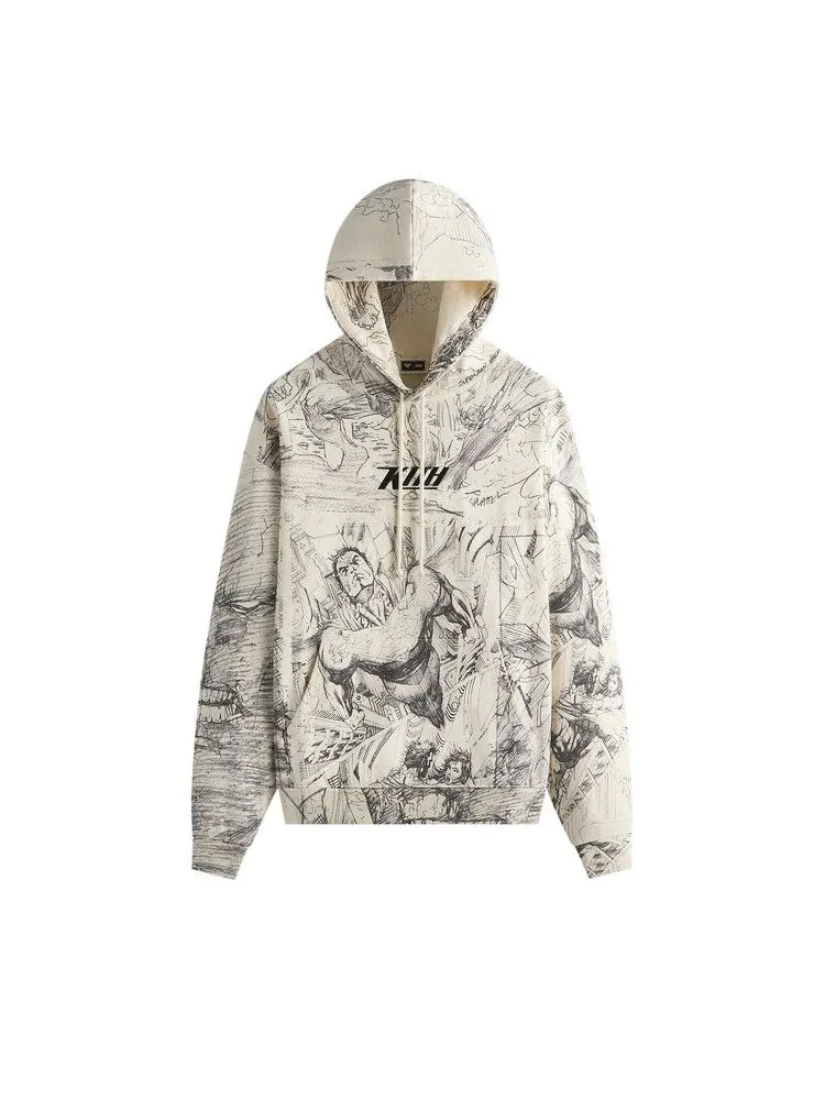 Худи Kith x Superman Sketch Nelson Hoodie, Sandrift