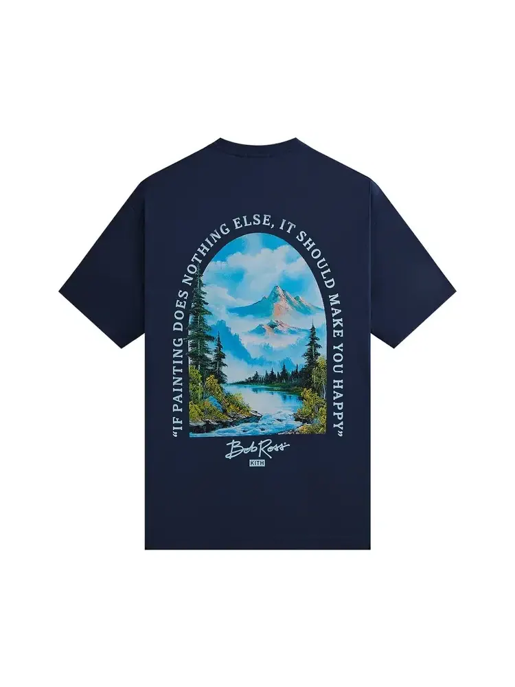 Футболка Kith For Bob Ross Purpose — изображение 2 из 2, черный
