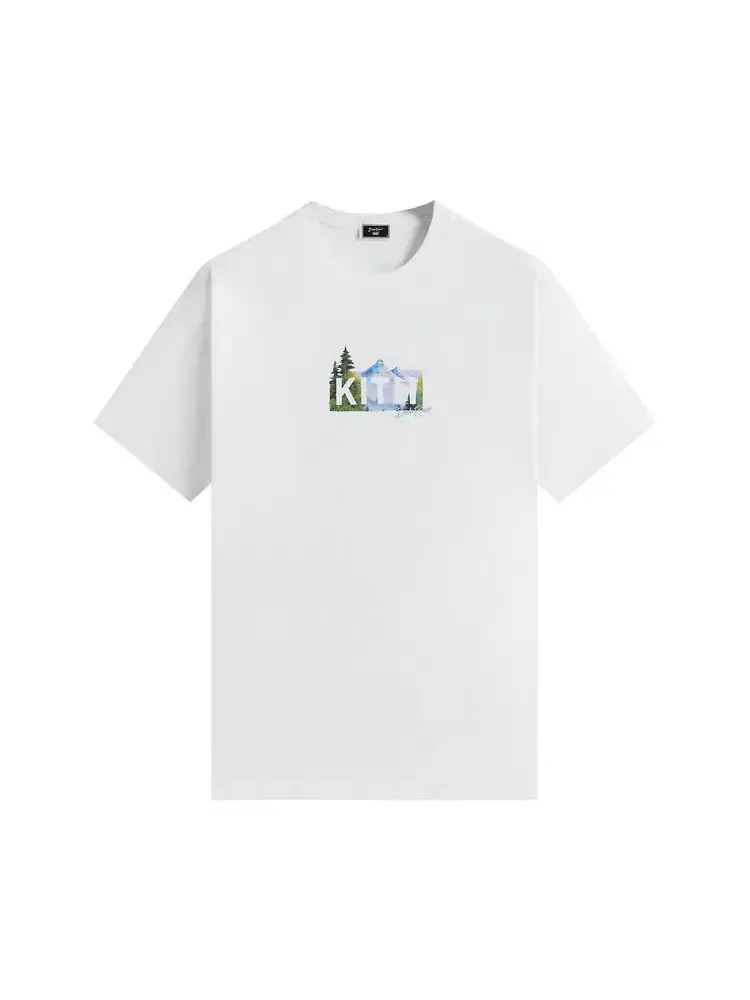 Футболка Kith For Bob Ross Mountain Classic Logo