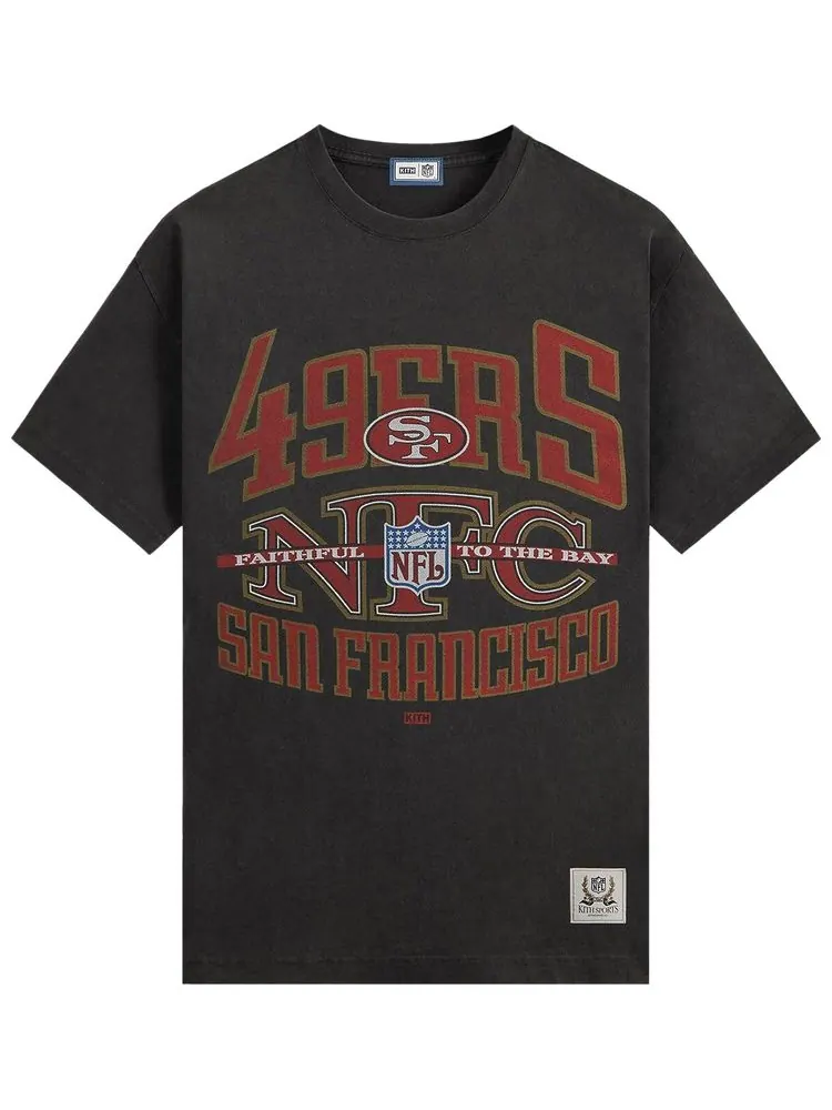 Футболка Kith For The NFL San Francisco 49ers XXL Vintage Jones Tee