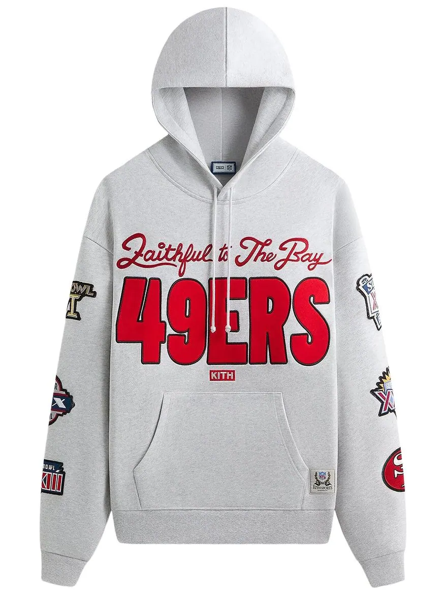 Худи Kith For The NFL San Francisco 49ers Faithful Vintage Hoodie