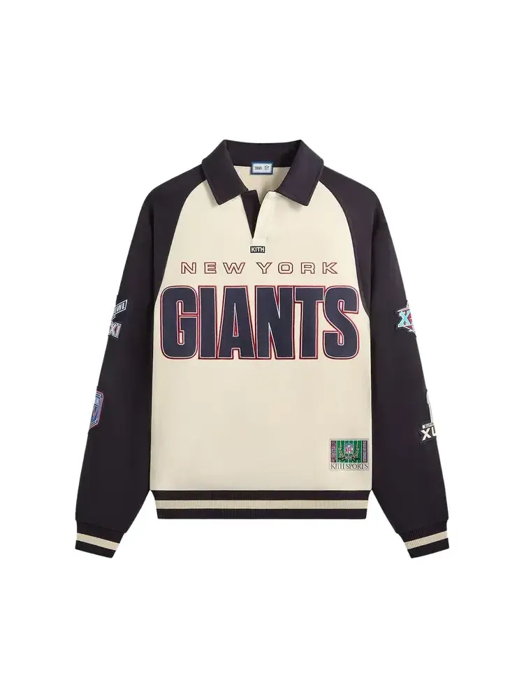 Рубашка Kith For The NFL New York Giants Vintage Rugby