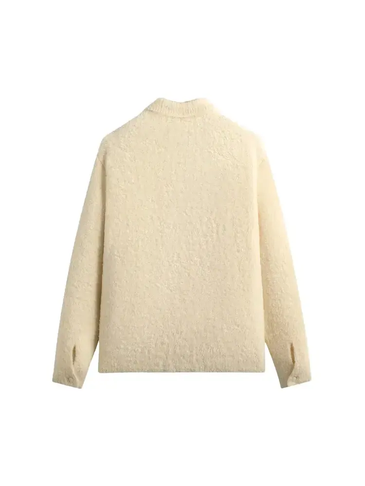 Джемпер Kith Plush Knit Ginza — изображение 2 из 2, бежевый