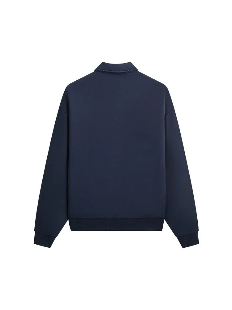 Толстовка Kith For The New York Yankees Quarter Zip Popover Sweatshirt — изображение 2 из 2, ночной