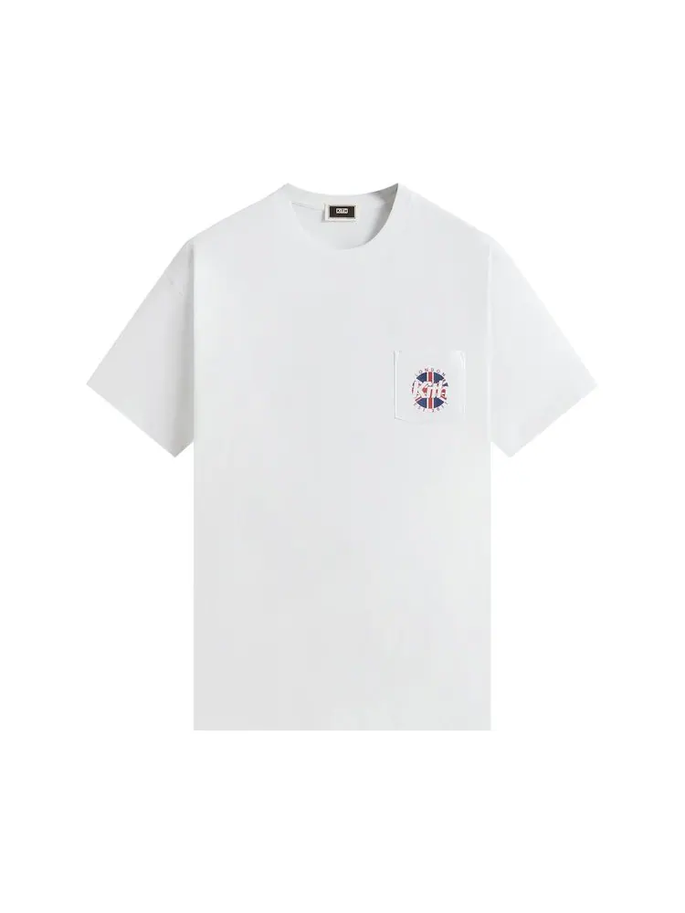 Винтажная футболка Kith Union Jack Shield — изображение 1 из 2, белый