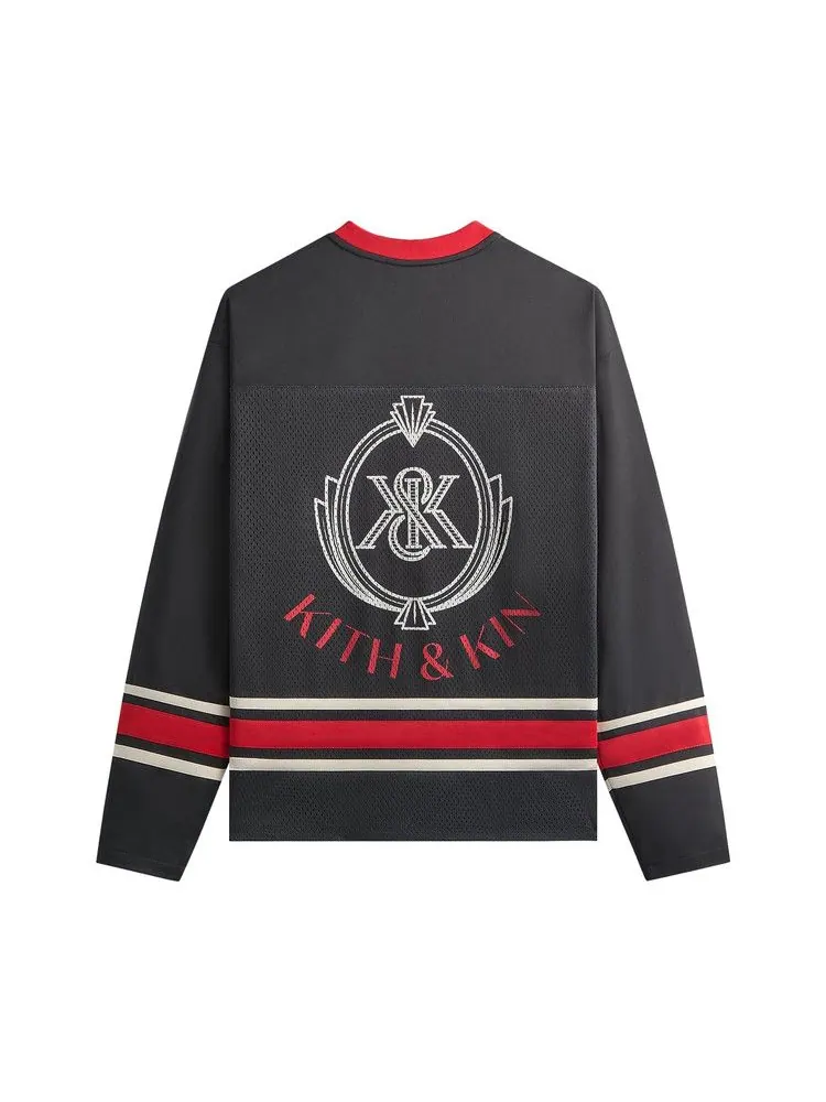 Джерси Kith Chicago Long Sleeve Malik Jersey — изображение 2 из 3, черный