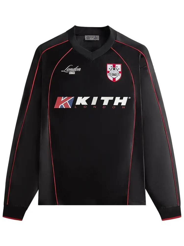 Футболка с длинным рукавом Kith London Agu — изображение 1 из 2, черный