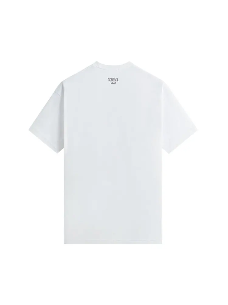 Футболка Kith For Scarface Film Poster Vintage Tee — изображение 2 из 2, белый