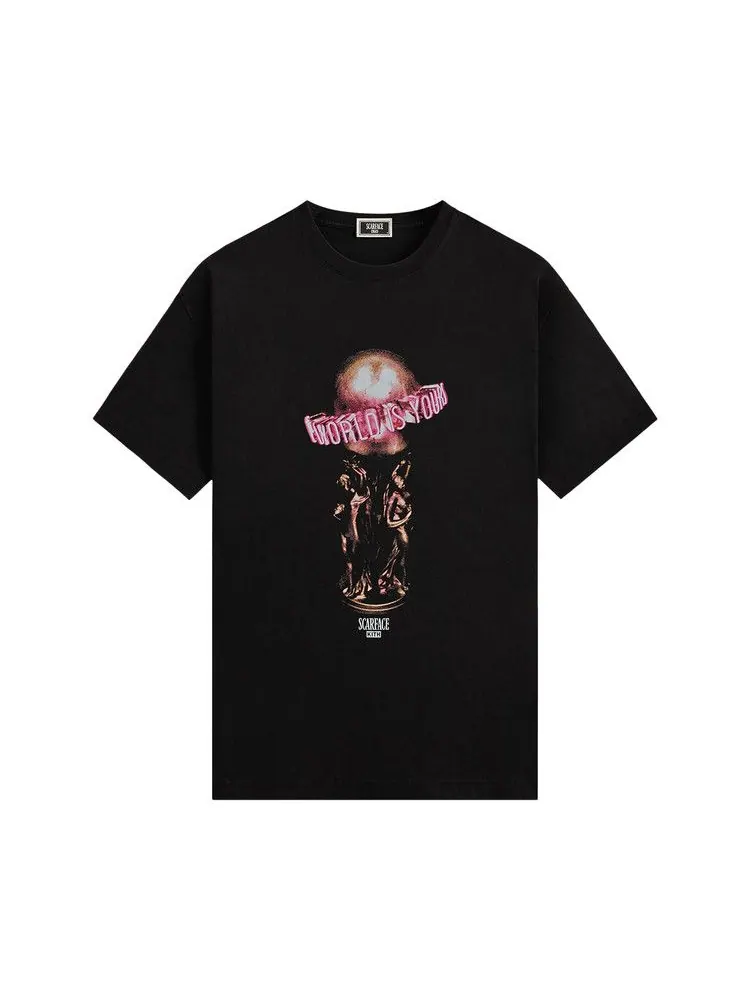 Футболка Kith For Scarface The World Is Yours Tee — изображение 1 из 2, черный