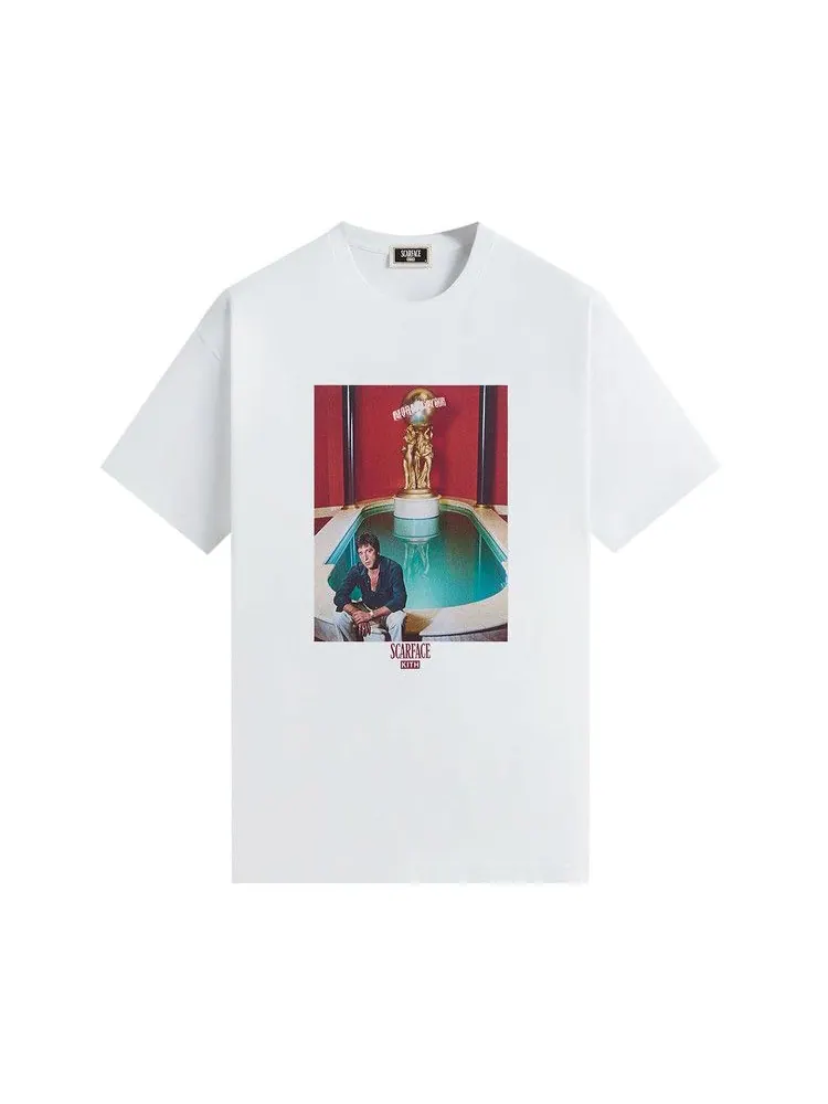 Футболка Kith For Scarface Tony Fountain Tee — изображение 1 из 2, белый