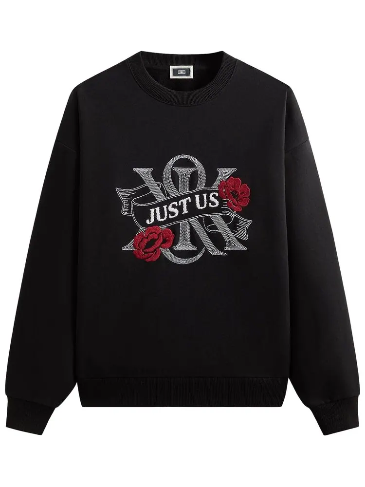 Свитшот Kith Just Us — изображение 1 из 2, черный