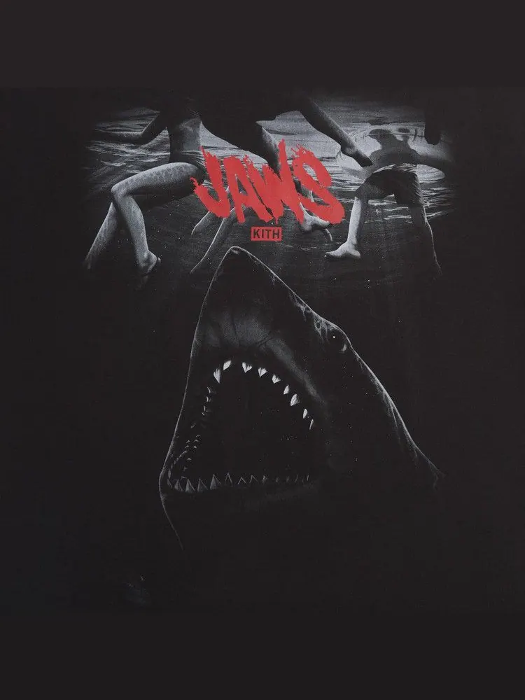 Футболка Kith For Jaws Underwater Vintage Tee — изображение 3 из 3, черный