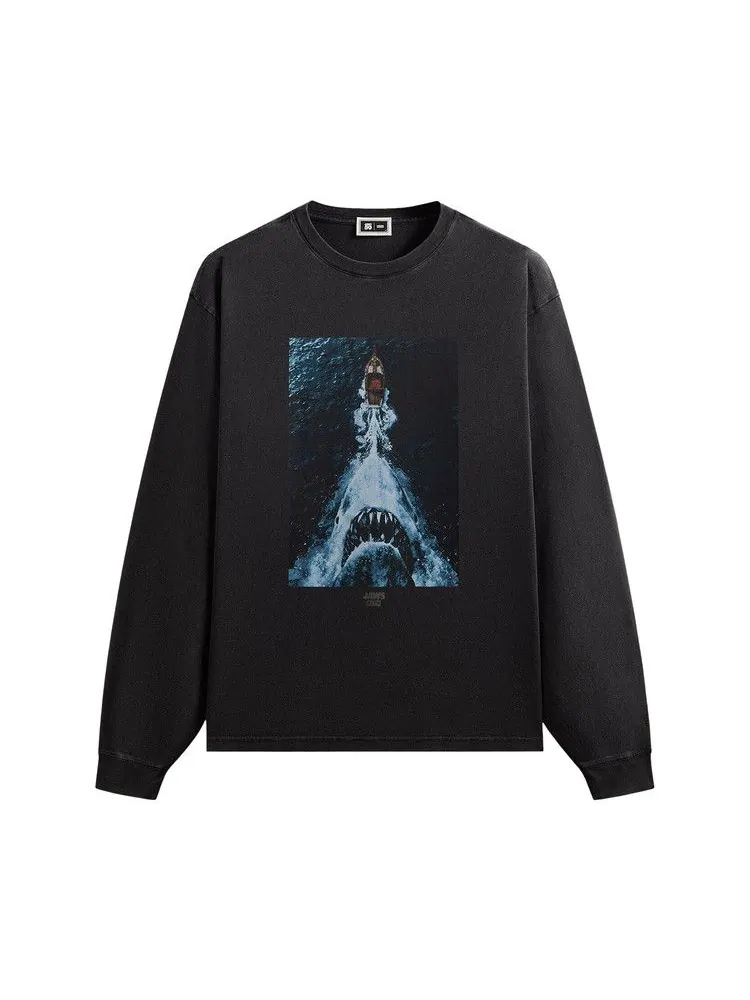 Футболка Kith For Jaws Boat Poster Vintage Tee — изображение 1 из 2, черный