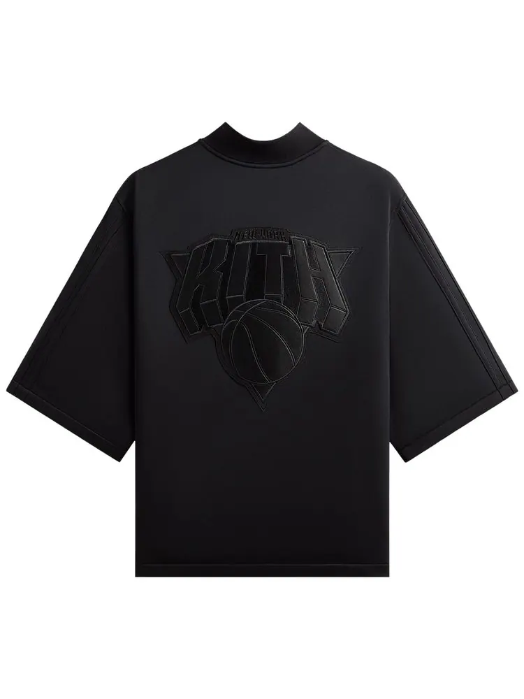 Свитер Kith For The New York Knicks Tricot Full Zip Sweater — изображение 2 из 2, черный