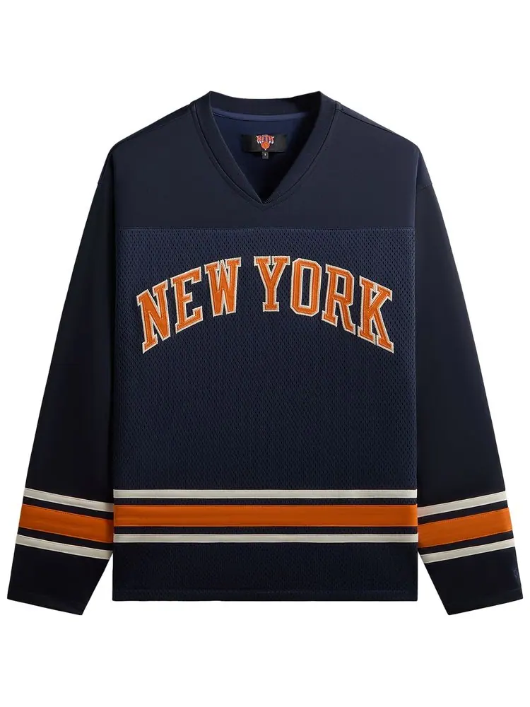 Футболка с длинным рукавом Kith For The New York Knicks Malik — изображение 1 из 2, черный