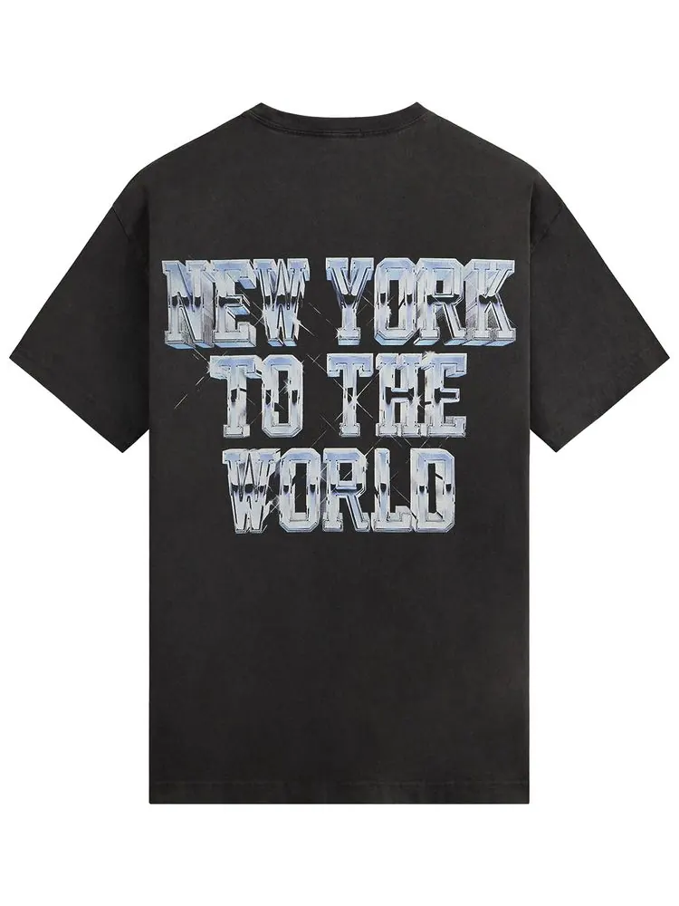 Футболка Kith For The New York Knicks Chrome Vintage Jones Tee — изображение 2 из 2, черный