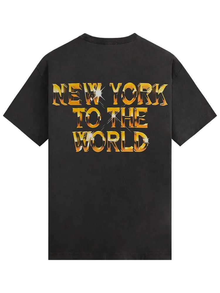 Футболка Kith For The New York Knicks Gold Vintage Jones Tee — изображение 2 из 2, черный