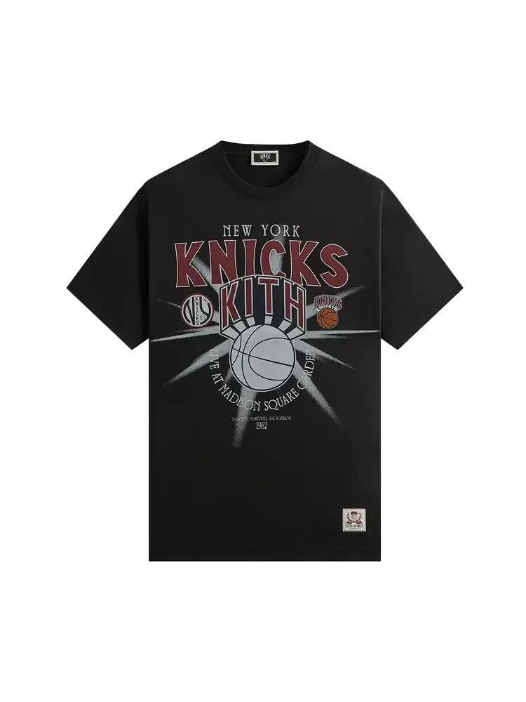Футболка Kith For The New York Knicks Madison Square Garden Burst Jones — изображение 1 из 2, черный