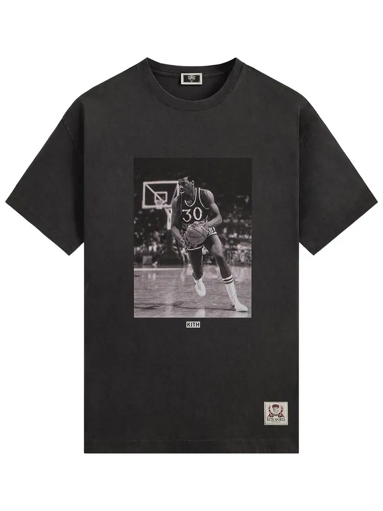 Футболка Kith For The New York Knicks Bernard King Vintage Jones Tee — изображение 1 из 2, черный