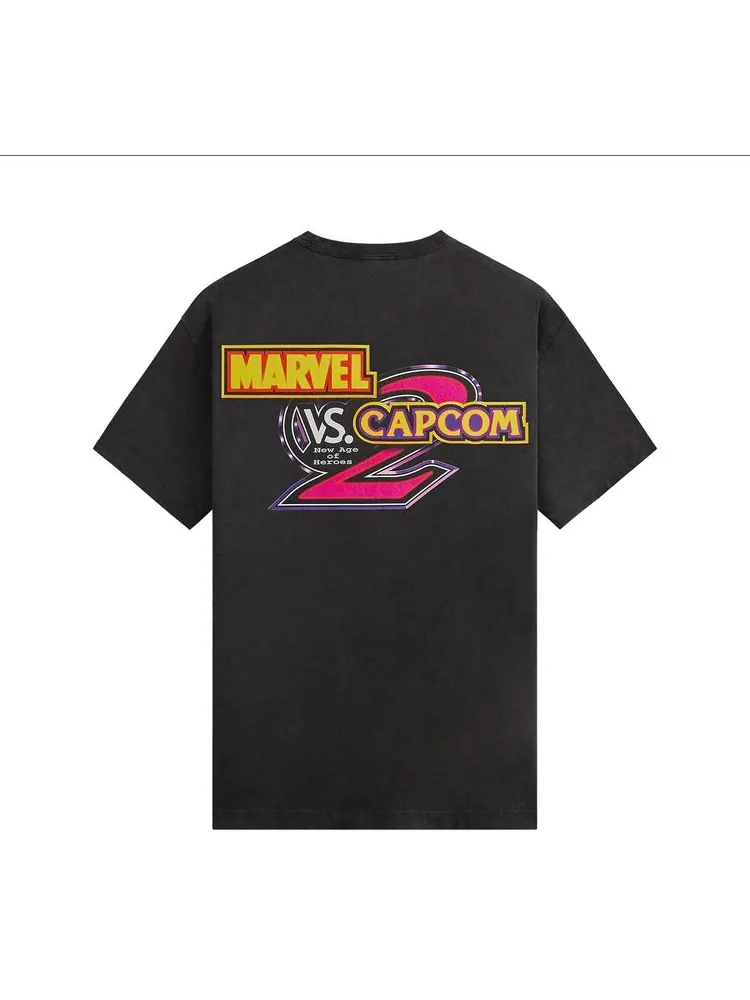 Футболка Kith x Marvel vs. Capcom Desert Vintage Tee, цвет — изображение 2 из 2, черный