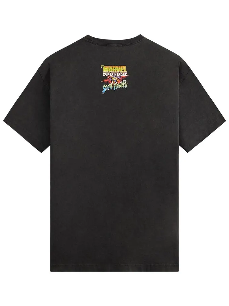 Винтажная футболка Kith x Marvel vs. Capcom Heroes Vs. Street Fighter — изображение 2 из 2, черный