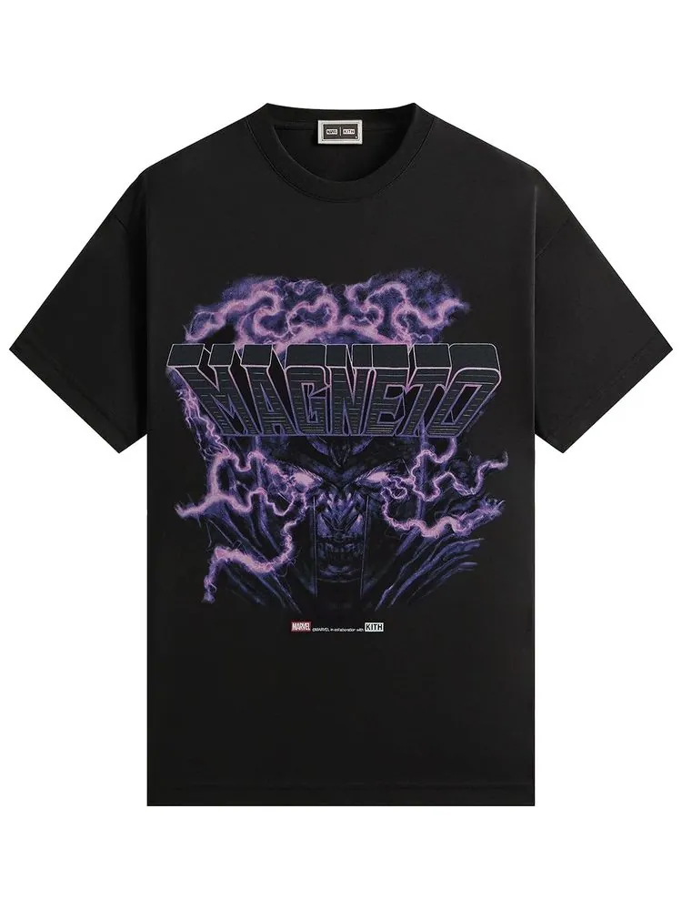 Винтажная футболка Kith x Marvel Magneto — изображение 1 из 2, черный