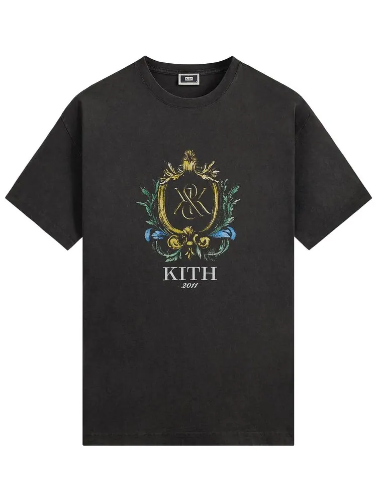 Винтажная футболка Kith Established — изображение 1 из 3, черный