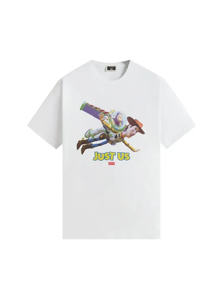 Футболка Kith x Disney For Pixar Just Us Flying Vintage Tee — изображение 1 из 2, белый