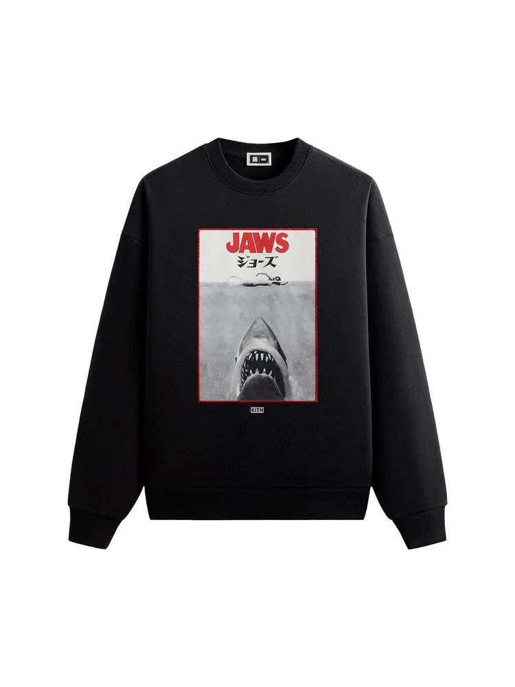 Свитер Kith For Jaws Japanese Poster Nelson Crewneck — изображение 1 из 2, черный