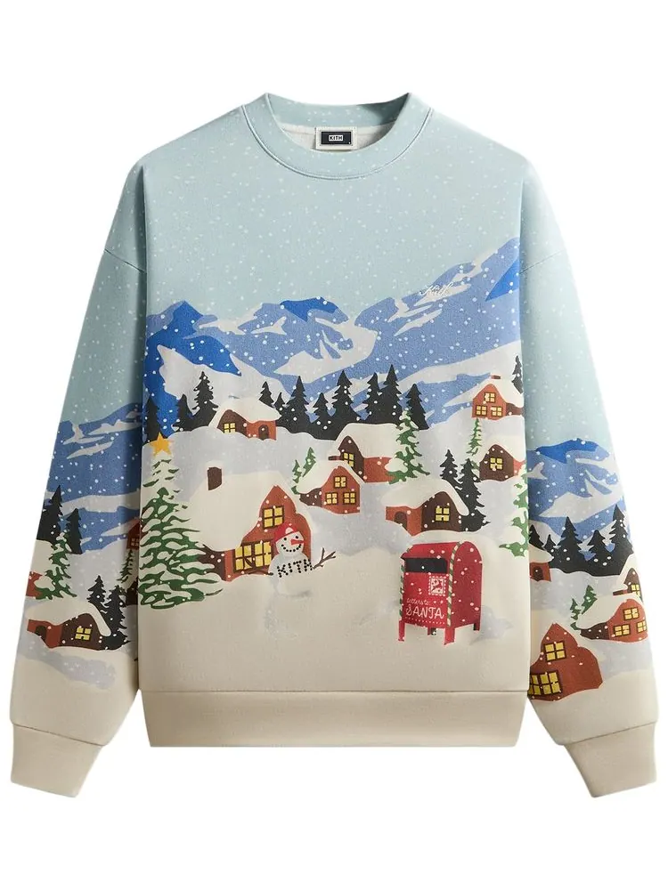 Толстовка Kith Kithmas Village Nelson Crewneck — изображение 1 из 2, мульти
