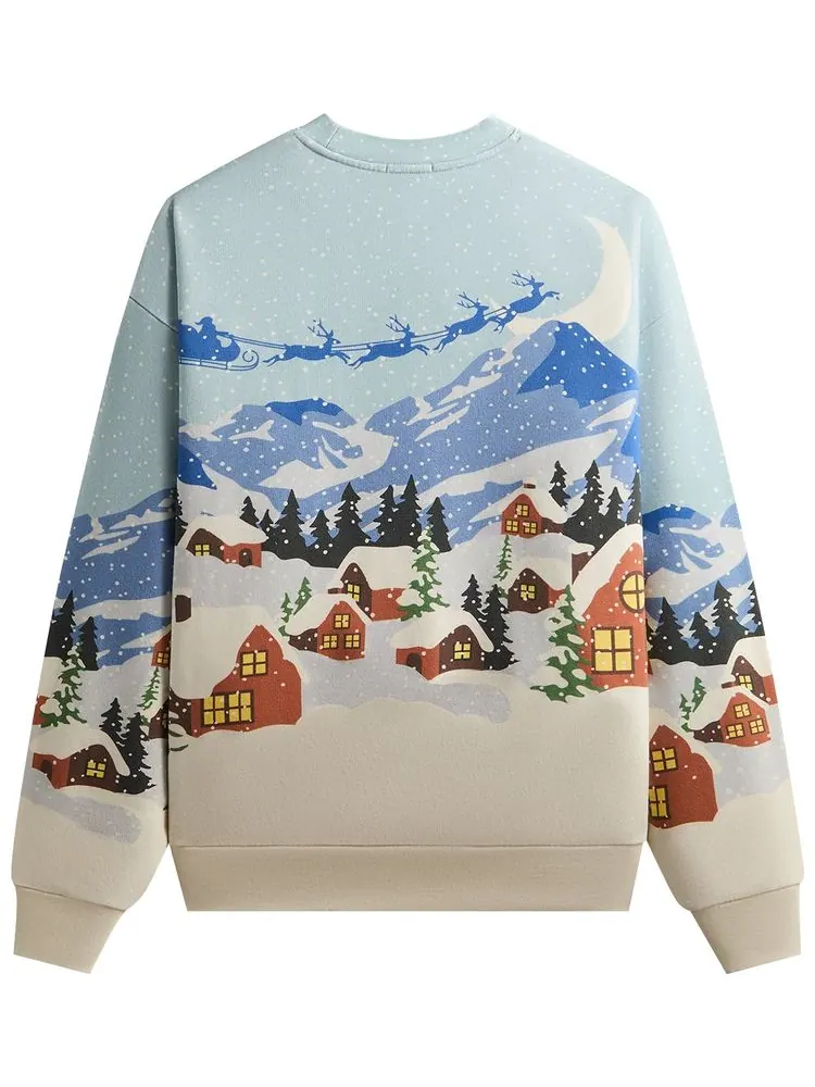 Толстовка Kith Kithmas Village Nelson Crewneck — изображение 2 из 2, мульти