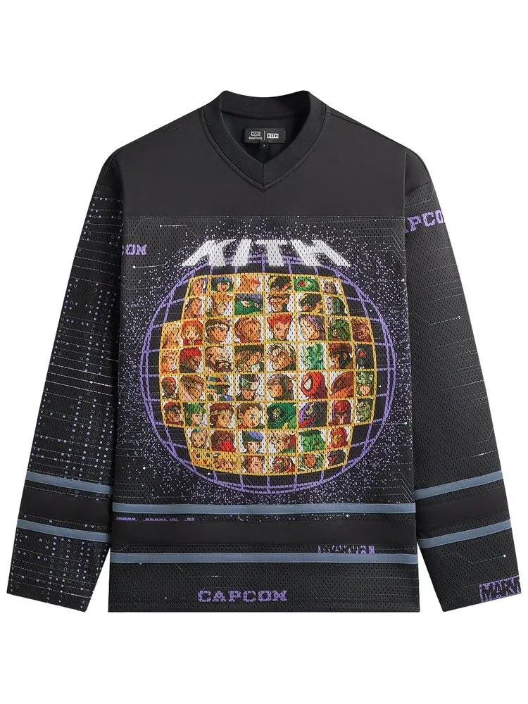 Футболка Kith x Marvel vs. Capcom Character Select Malik — изображение 1 из 2, черный