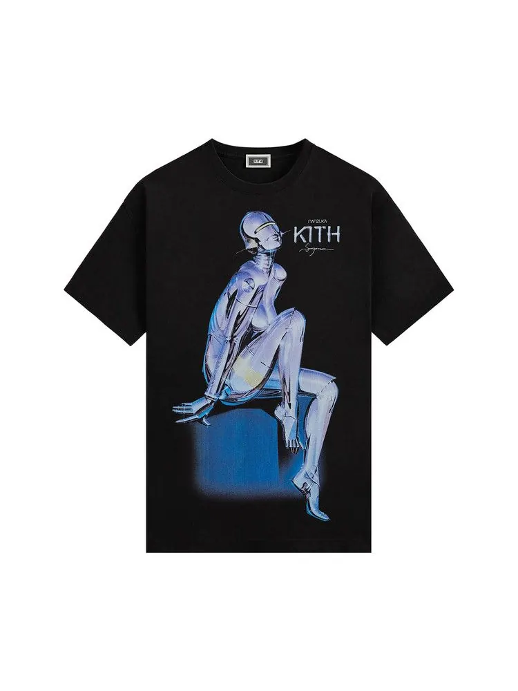 Футболка Kith For Nanzuka Gallery Sorayama Model A Tee — изображение 1 из 2, черный