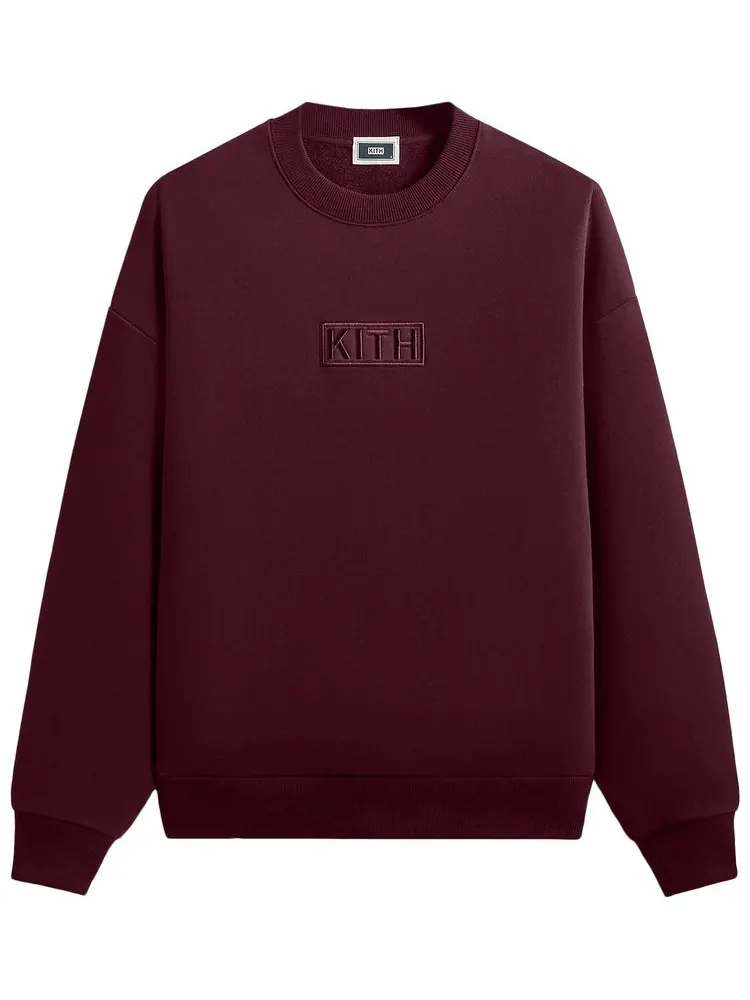 Свитшот Kith Classic Logo Nelson Crewneck — изображение 1 из 2, фиолетовый