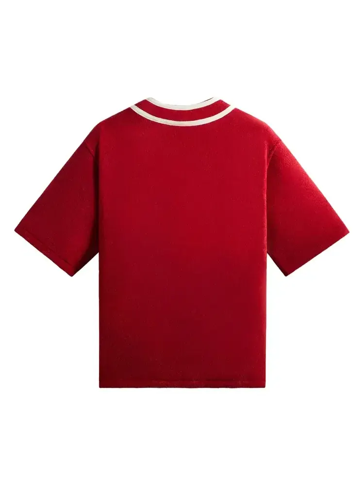 Футболка Kith Towel Boucle Billy Shirt — изображение 2 из 2, красный