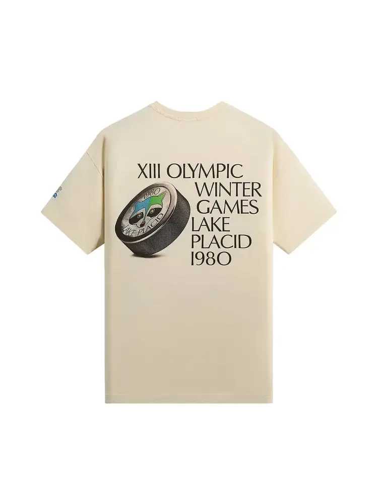 Футболка Kith For Olympics Heritage Lake Placid Vintage — изображение 2 из 2, бежевый