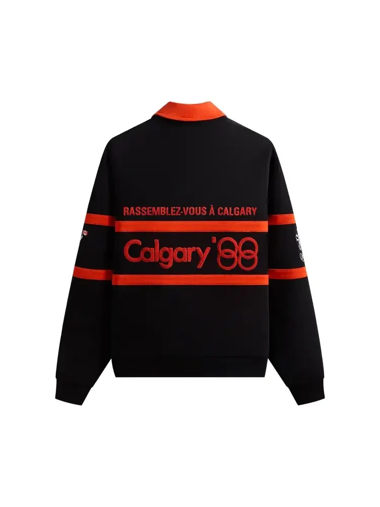 Рубашка Kith For Olympics Heritage Calgary Vintage Nelson Rugby — изображение 2 из 2, черный