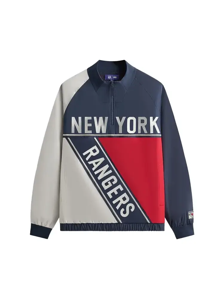 Свитер Kith For The New York Rangers Nylon Quarter Zip — изображение 1 из 2, черный