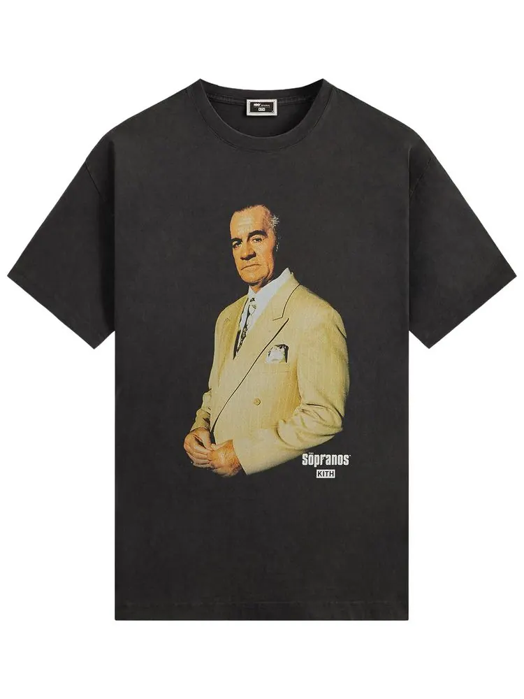 Футболка Kith For The Sopranos Paulie Vignette Vintage Tee — изображение 1 из 2, черный