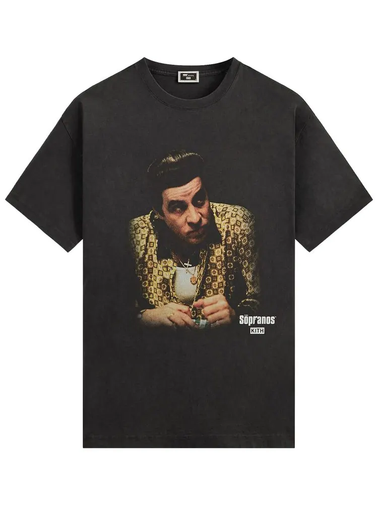 Футболка Kith For The Sopranos Silvio Vignette Vintage Tee — изображение 1 из 2, черный